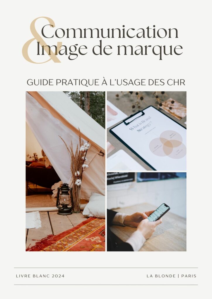 La Blonde Ebook communication et image de marque CHR